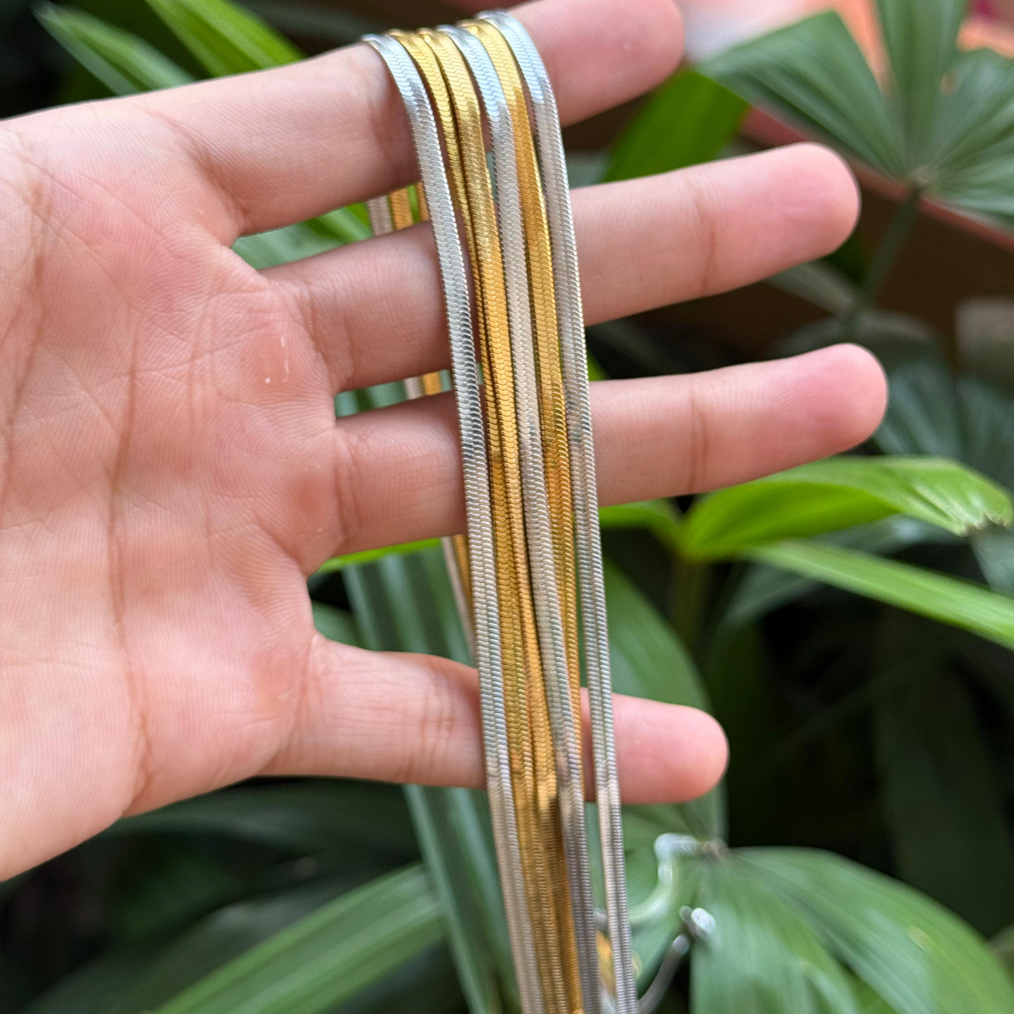 Snake Stainless Steal Chain For Men & Women